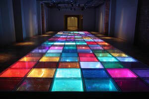 Фотография экшн-игры Интерактивный пол от компании VR Chiki (Фото 1)